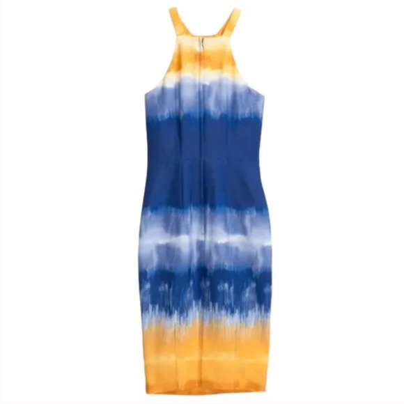 H&M Ombré Blue and Yellow Dress NWT - Picture 4 of 6